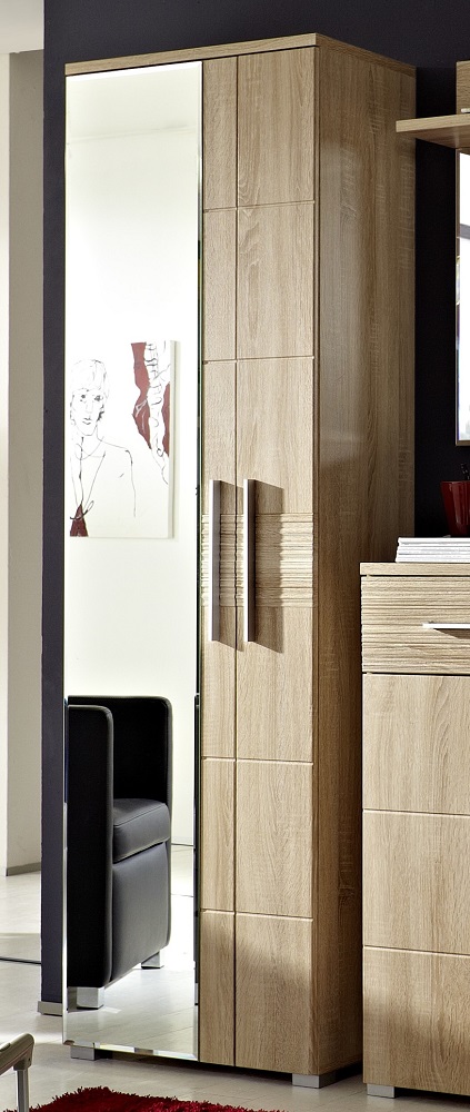 Spiegelschrank Point aus Sonoma Eiche Wohneingang Zeitloses Design Wohnraum Spiegelschrank Point aus Sonoma Eiche Wohneingang Zeitloses Design Wohnraum