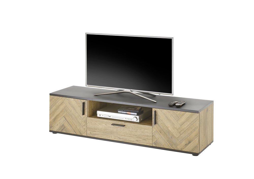 Lowboard Sevilla V Kommode Sideboard hi-fi möbel TV-Unterschrank Wohnzimmermöbel