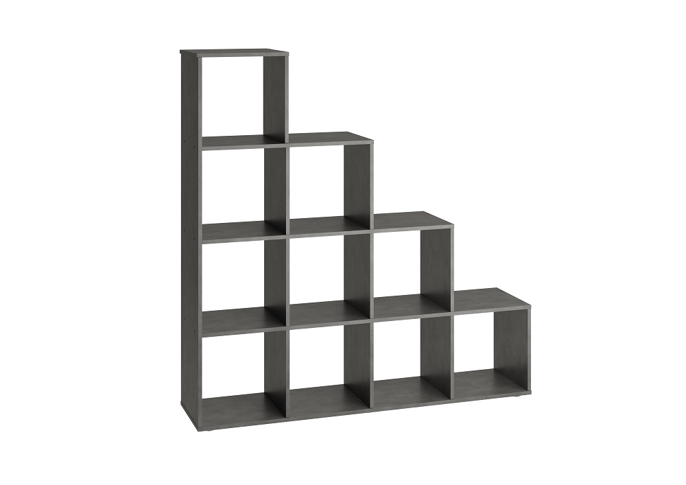 Standregal Bücherregal Mega 2 248-002 Matera 10 Fächer Fächerregal Raumteiler