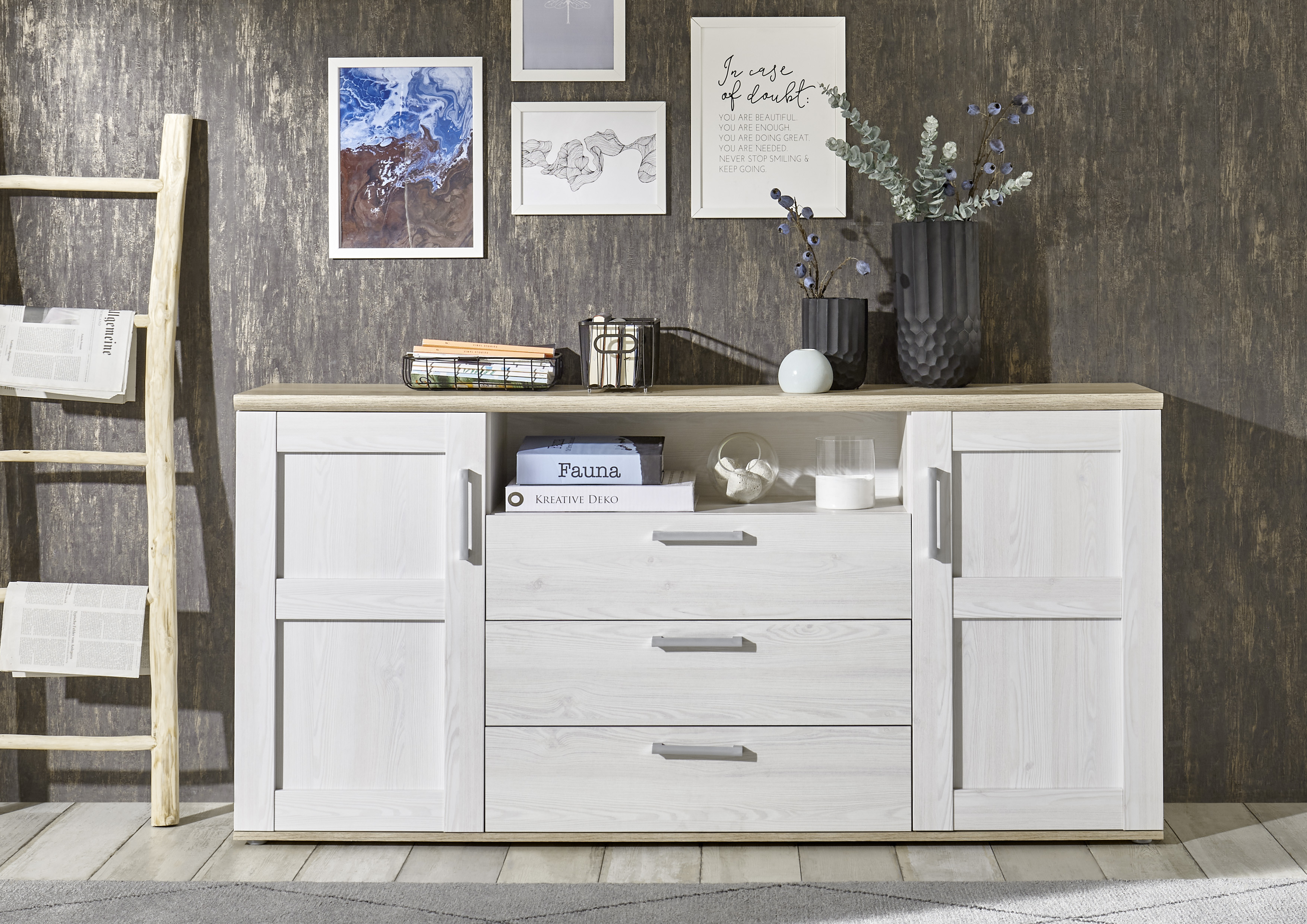 Sideboard Venezia Kommode Anrichte Wohnzimmerschrank Schrank Esszimmer Flurmöbel