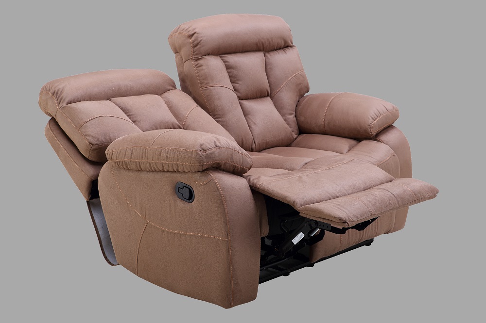 FM-394-2 Couch Hellbraun mit Relaxfunktion, Relaxcouch, Einzel Klappbare Relaxsitze FM-394-2 Couch Hellbraun mit Relaxfunktion, Relaxcouch, Einzel Klappbare Relaxsitze