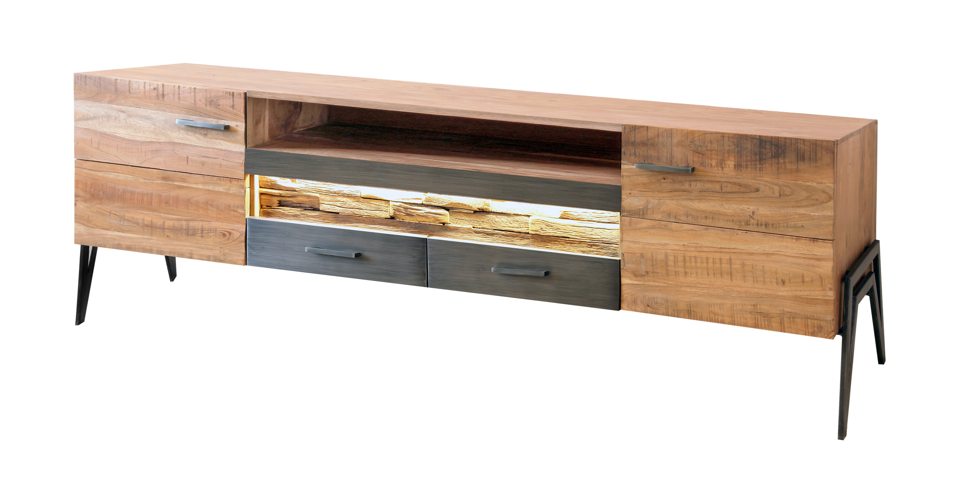 Lowboard Hudson 2156 Anrichte Schrank TV-Schrank Fernsehschrank Wohnzimmerschrank