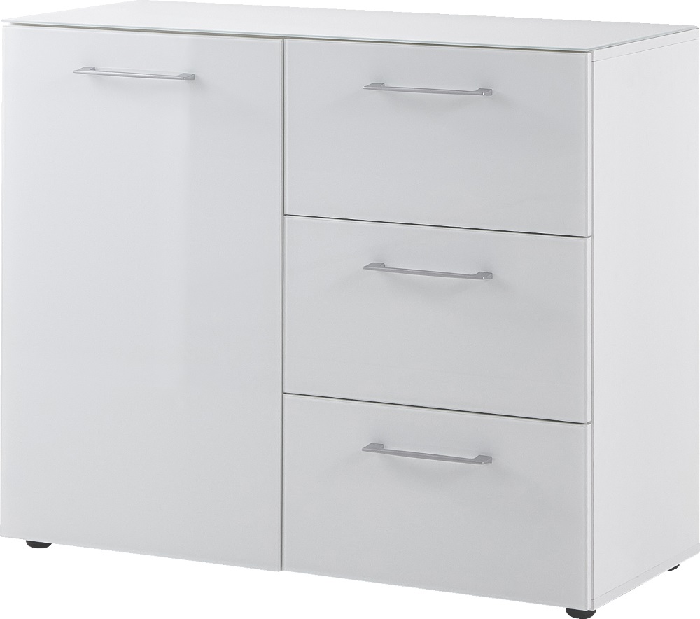 Kommode Scalea weiß Anrichte Sideboard Garderobenmöbel Schrank