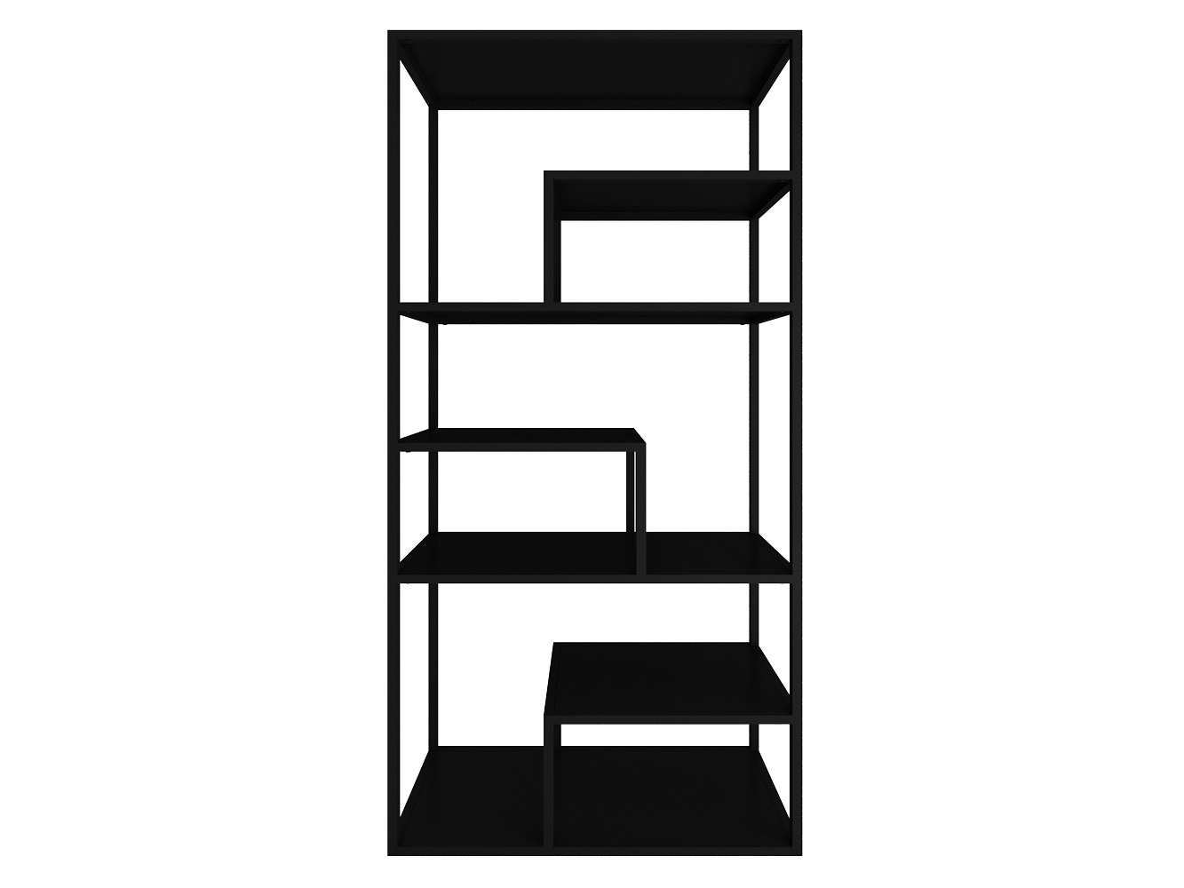 Regal Lite 12258 Schwarz Eisen Standregal Bücherregal Aufbewahrung 6 Fächer Regal Lite 12258 Schwarz Eisen Standregal Bücherregal Aufbewahrung 6 Fächer