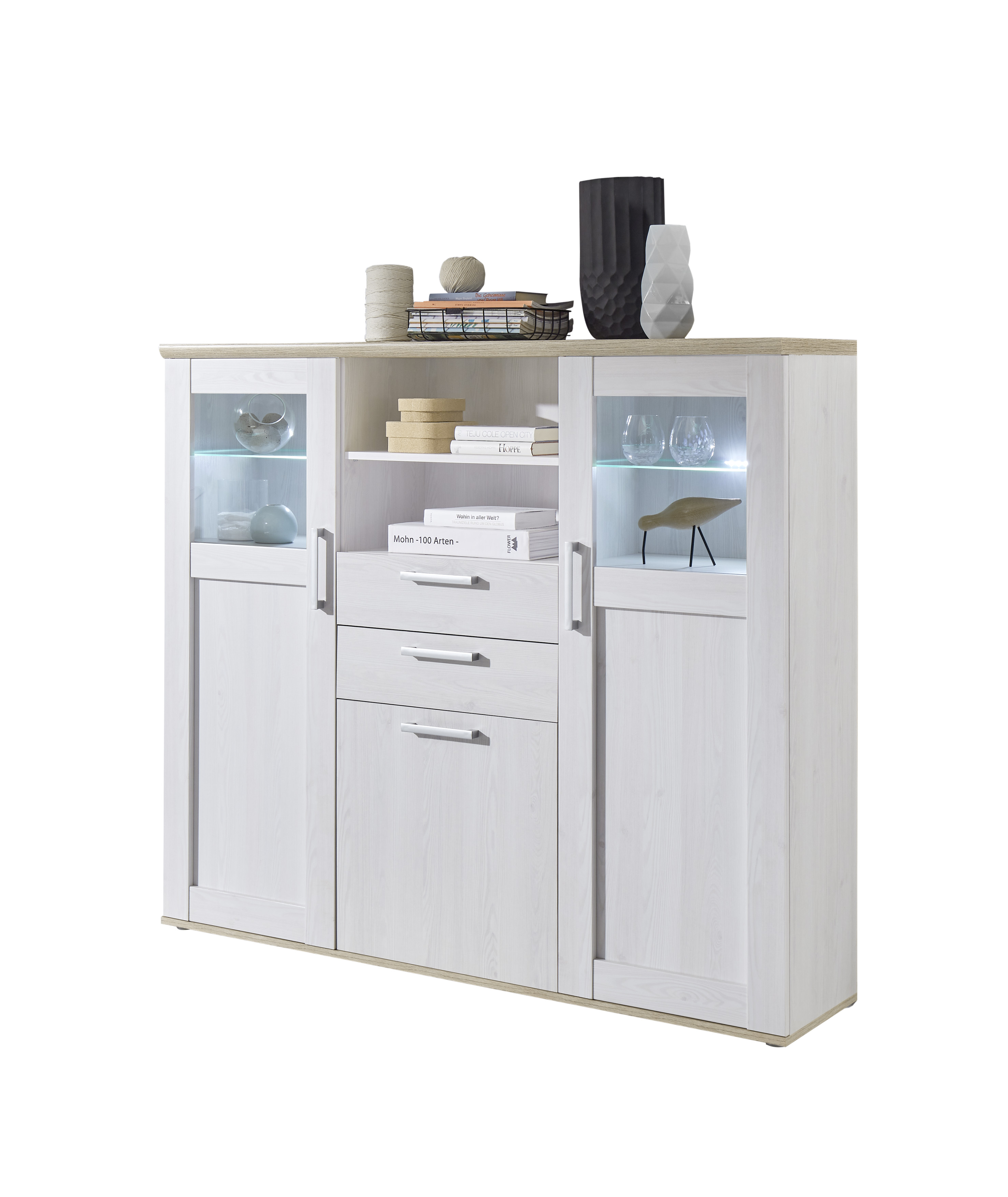Highboard Venezia Hochschrank Schrank Wohnzimmerschrank Wohnzimmer Beleuchtung Highboard Venezia Hochschrank Schrank Wohnzimmerschrank Wohnzimmer Beleuchtung