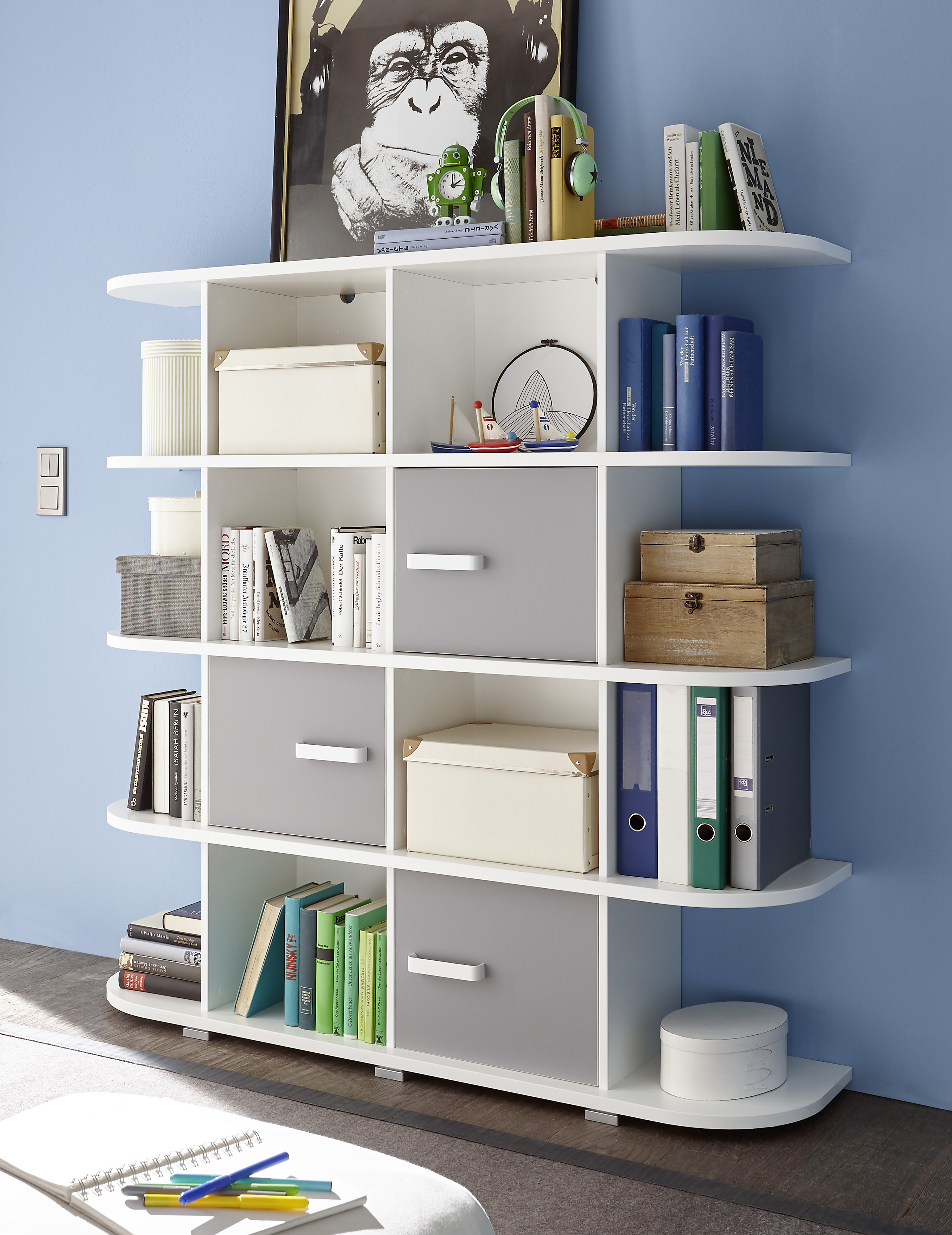Regal Yoris Standregal Regalsystem Bücherregal Wohnmöbel Wohnzimmerregal Ablage Regal Yoris Standregal Regalsystem Bücherregal Wohnmöbel Wohnzimmerregal Ablage