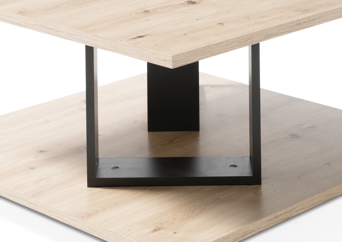 Couchtisch Zera Artisan Eiche grau Wohnzimmertisch Stubentisch Wohnraum