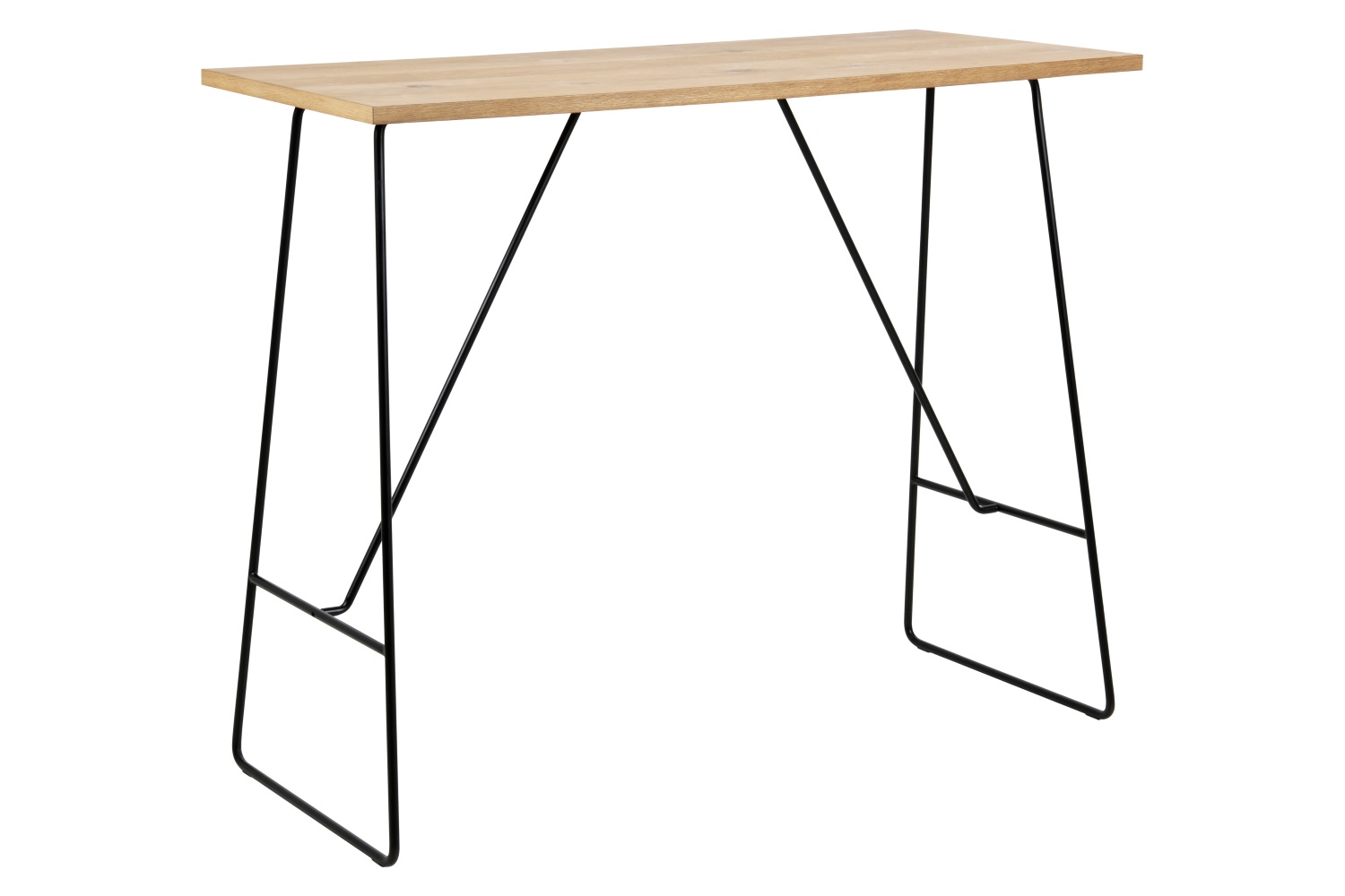 Bartisch Lisa 80451 Stehtisch Küchentisch Wildeiche Funier Geölt Metall Schwarz Bartisch Lisa 80451 Stehtisch Küchentisch Wildeiche Funier Geölt Metall Schwarz