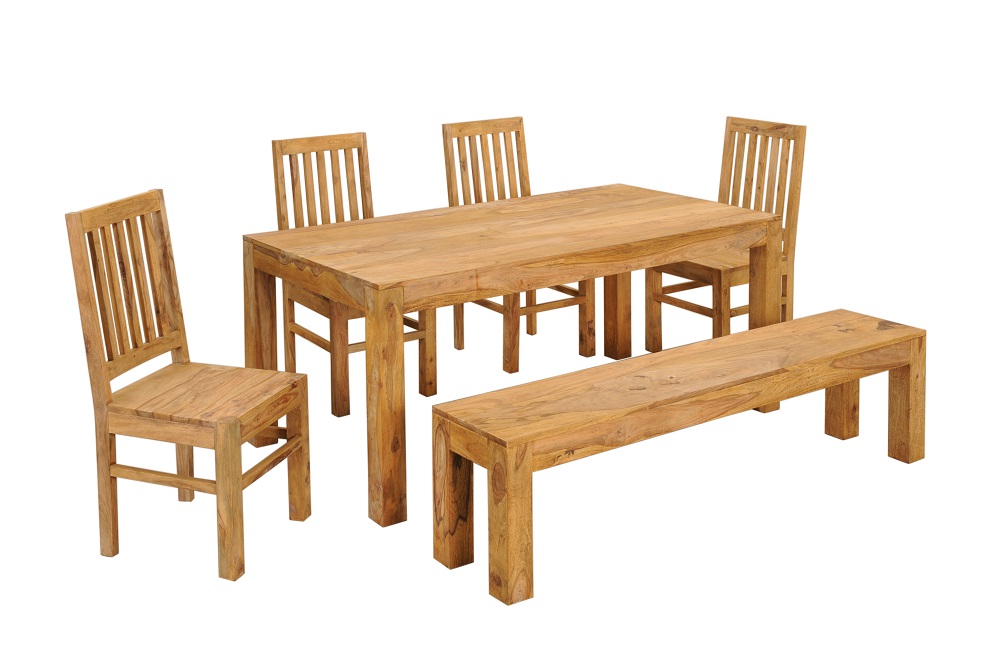 Esstisch White Mountain Sheeshamholz 178x90 cm Tisch Esszimmertisch Küchentisch
