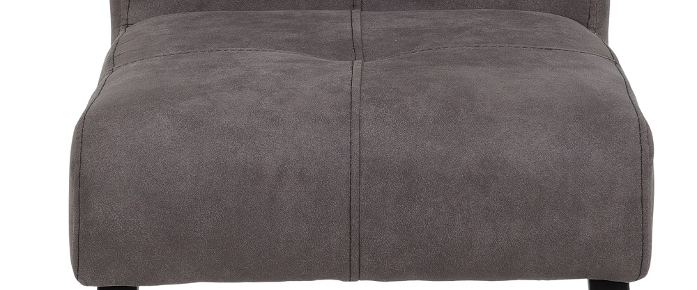 Schwingstuhl Luise Anthrazitfarben, Metallgestell in Schwarz, Esszimmerstuhl, Stuhl Schwingstuhl Luise Anthrazitfarben, Metallgestell in Schwarz, Esszimmerstuhl, Stuhl