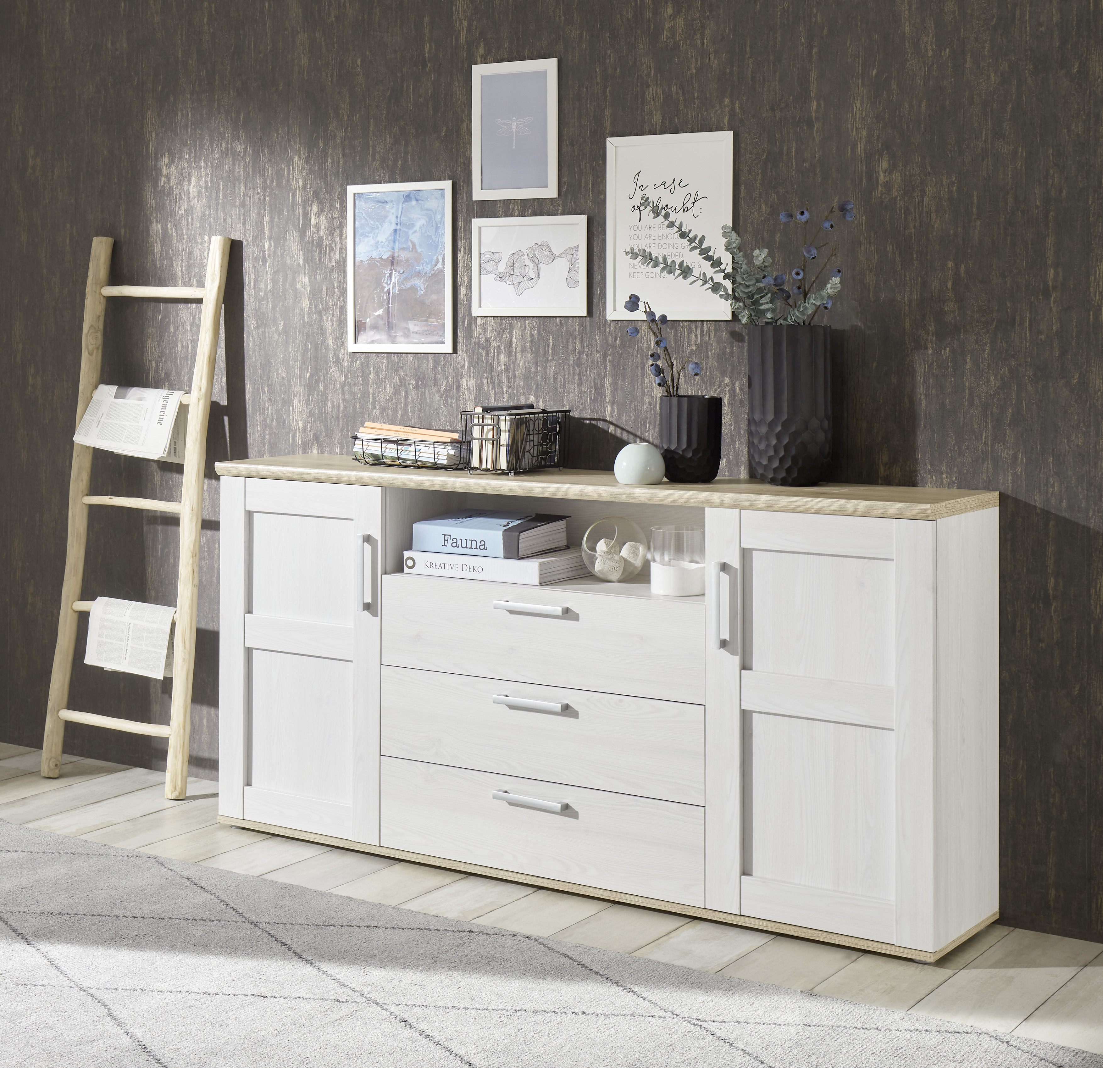 Sideboard Venezia Kommode Anrichte Wohnzimmerschrank Schrank Esszimmer Flurmöbel