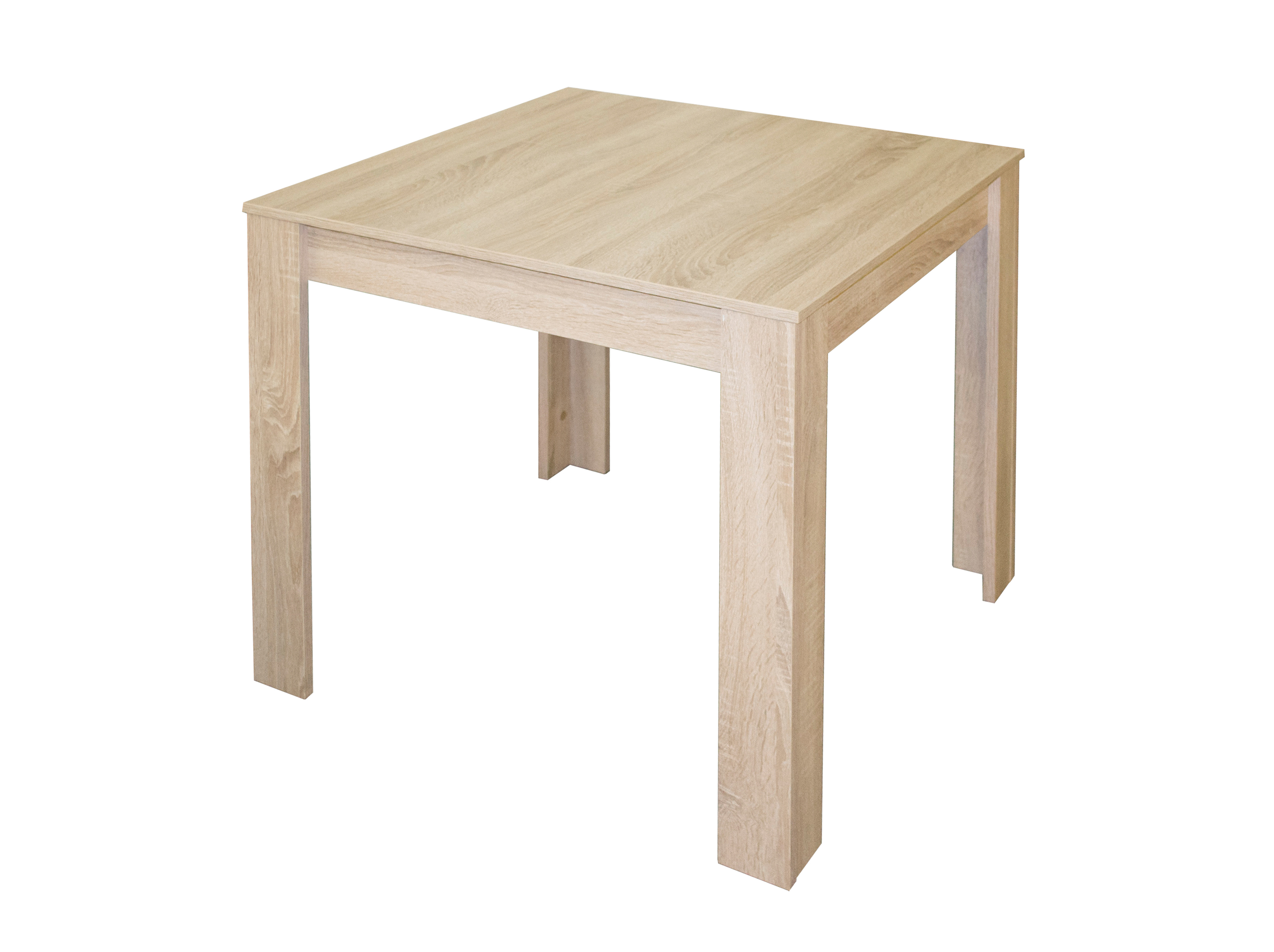 Esstisch Pit 80x80 cm Eiche sägerau Küchentisch Esszimmertisch Speisetisch