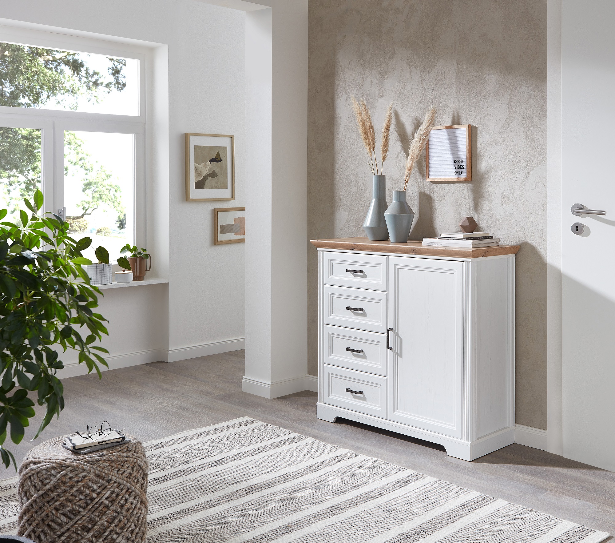 Kommode Jasmin UH24 Sideboard Anrichte Schrank Wohnzimmerschrank Wohnzimmer