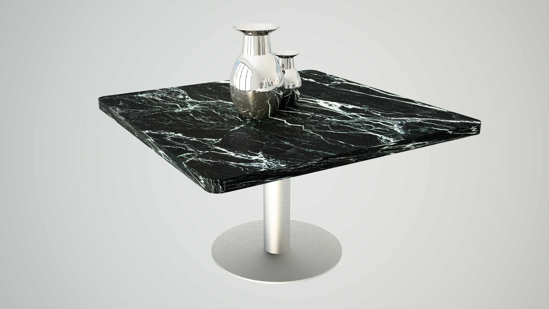 Couchtisch Concept schwarz/weiß Marmor Optik Wohnzimmertisch Stubentisch Beistelltisch
