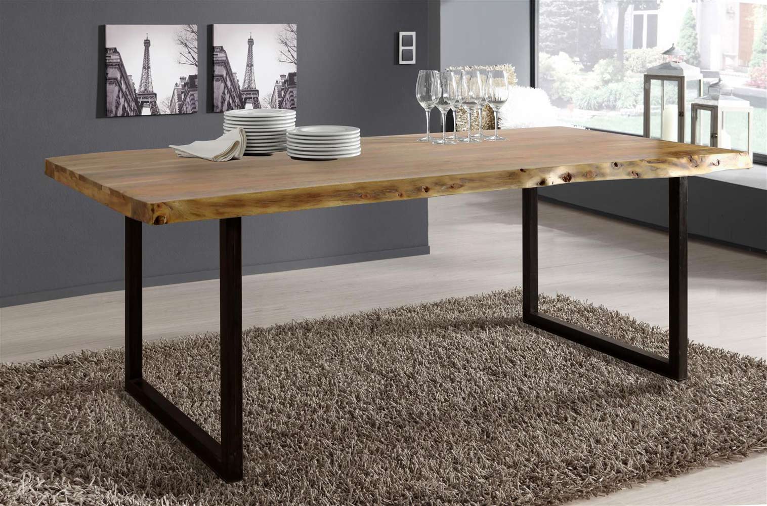 Esstisch Live Edge Forest 140x90 cm Küchentisch Esszimmertisch Esstisch Live Edge Forest 140x90 cm Küchentisch Esszimmertisch