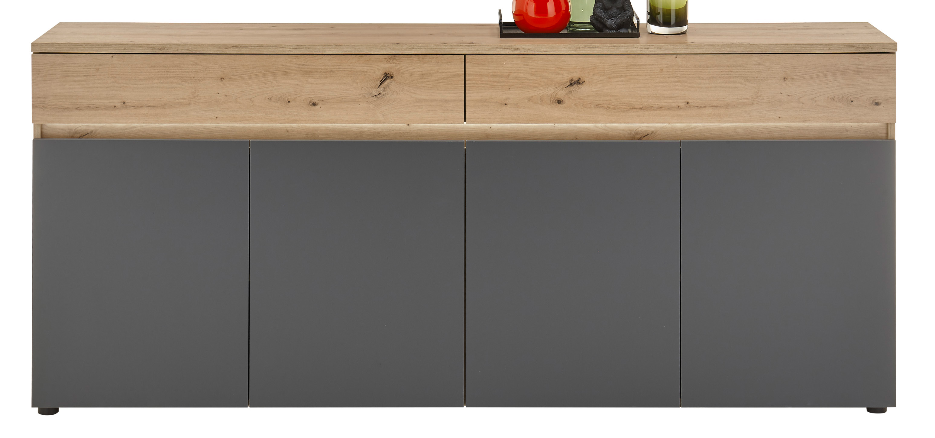 Sideboard Lille Kommode Schrank Wohnzimmerschrank Anrichte Flurkommode Beleuchtung