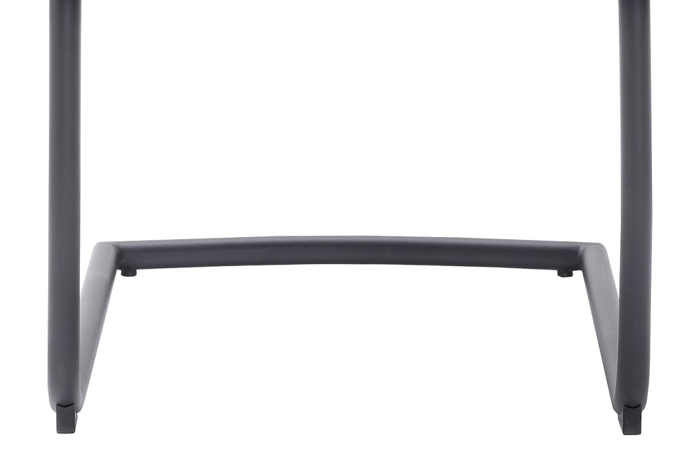 Schwingstuhl Arvada Antilook Dunkelgrau Metallgestell Schwarz Esszimmerstuhl Schwinger