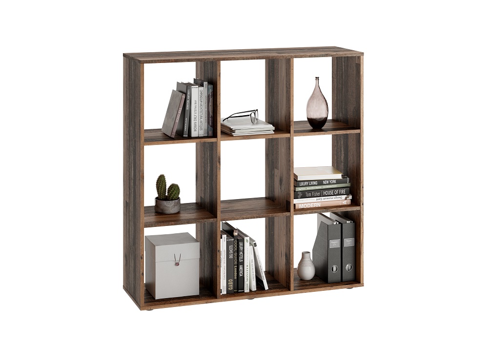 Standregal Bücherregal Mega 5 248-005 Old Style 9 Fächer Fächerregal Raumteiler