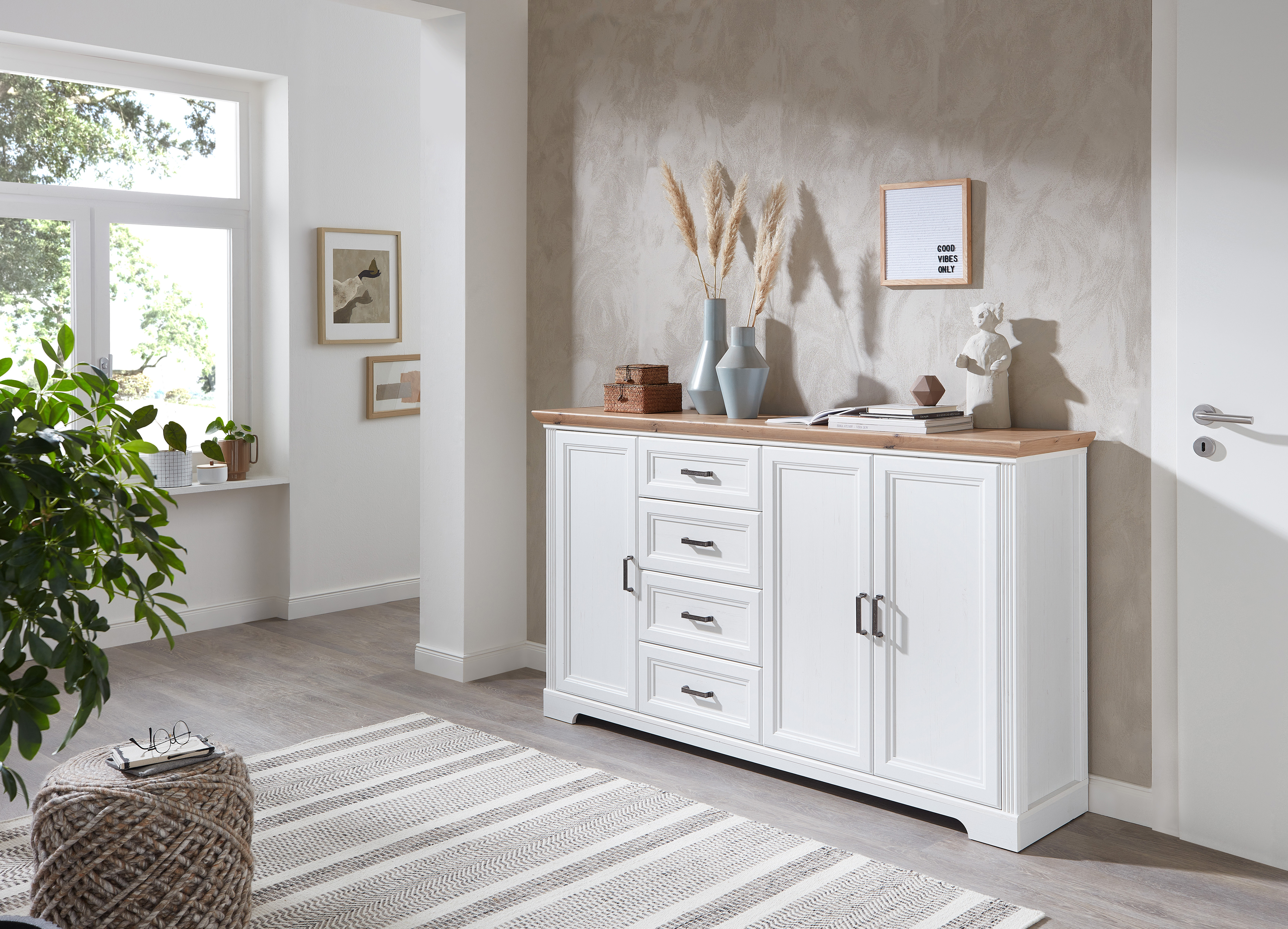 Kommode Jasmin UH26 Sideboard Anrichte Schrank Wohnzimmerschrank Wohnzimmer