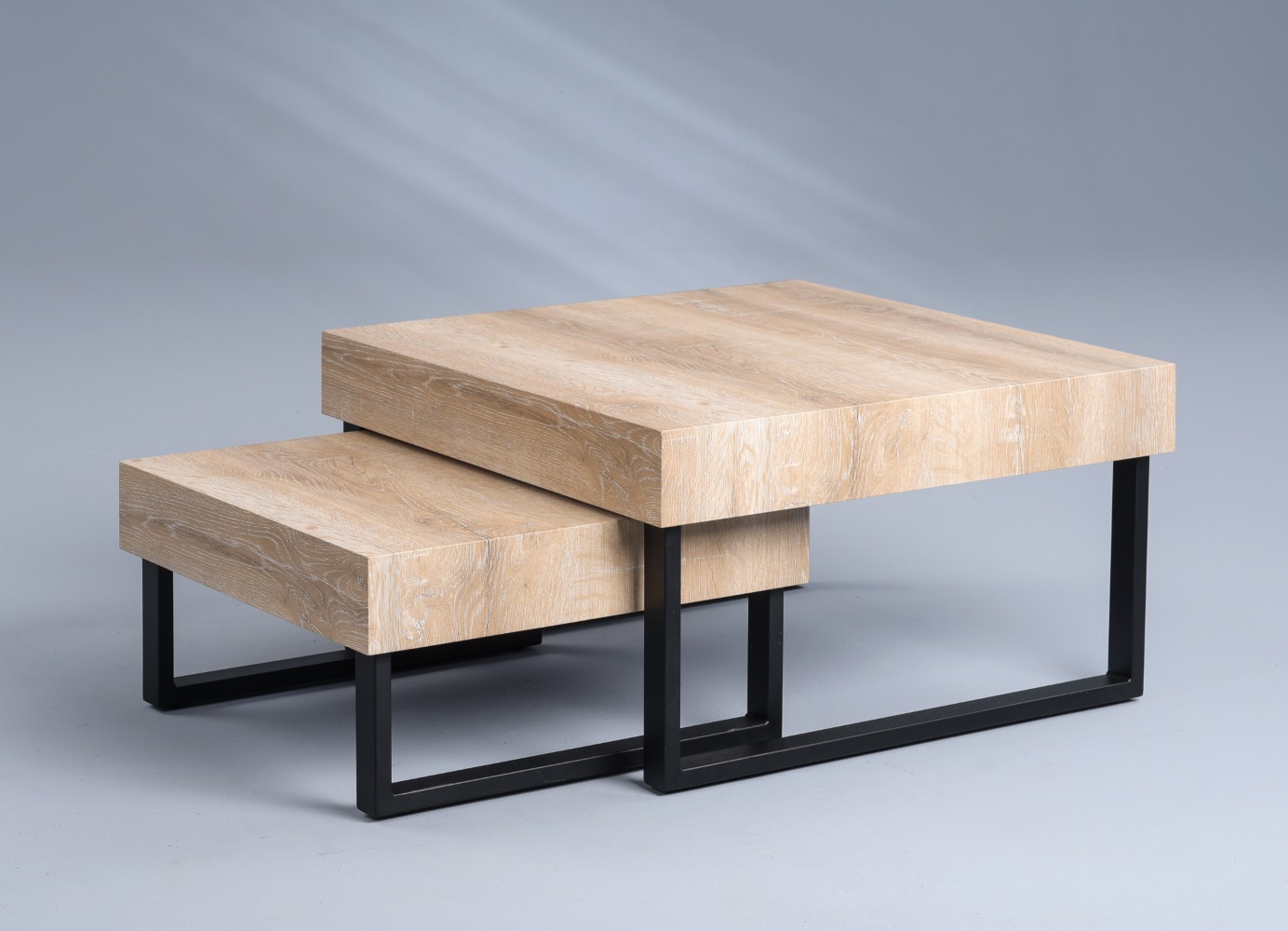 Couchtisch Borneo 1 Wildeiche Schwarz MDF Metall Wohnzimmertisch Stubentisch Beistelltisch Couchtisch Borneo 1 Wildeiche Schwarz MDF Metall Wohnzimmertisch Stubentisch Beistelltisch