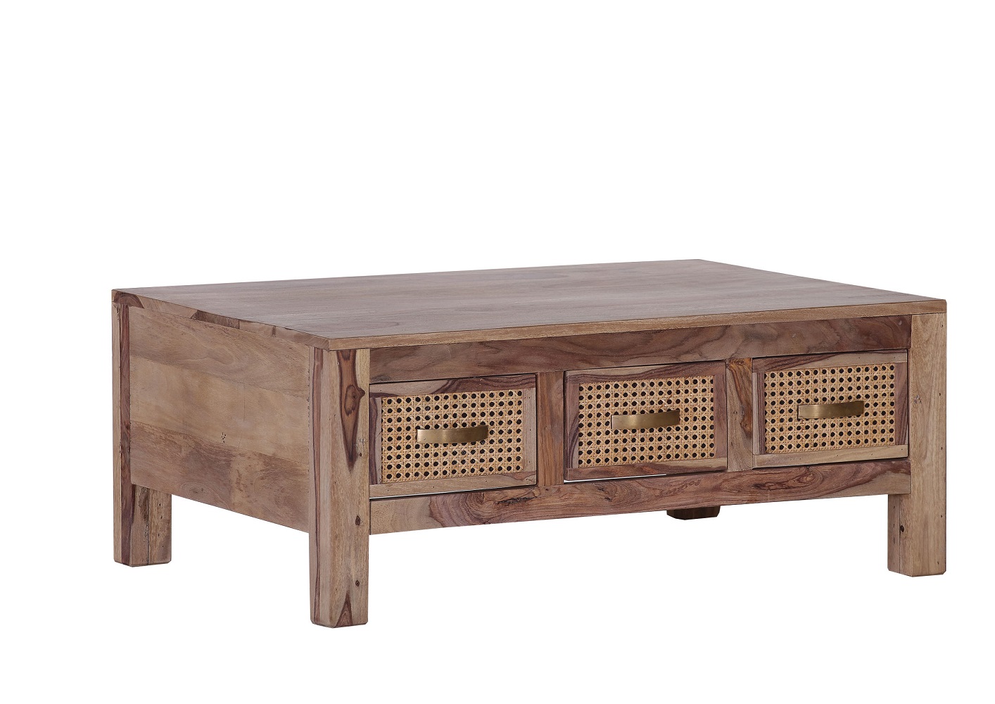 Couchtisch Bantu 66261 Shisahmholz Massiv Metall 3 Schubladen Stubentisch Tisch Couchtisch Bantu 66261 Shisahmholz Massiv Metall 3 Schubladen Stubentisch Tisch