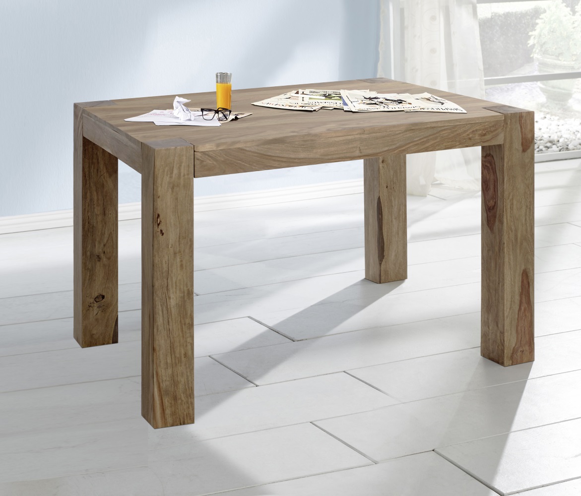 Esstisch Yoga 6516 Shisham Holz Massiv Natur Küchentisch Tisch