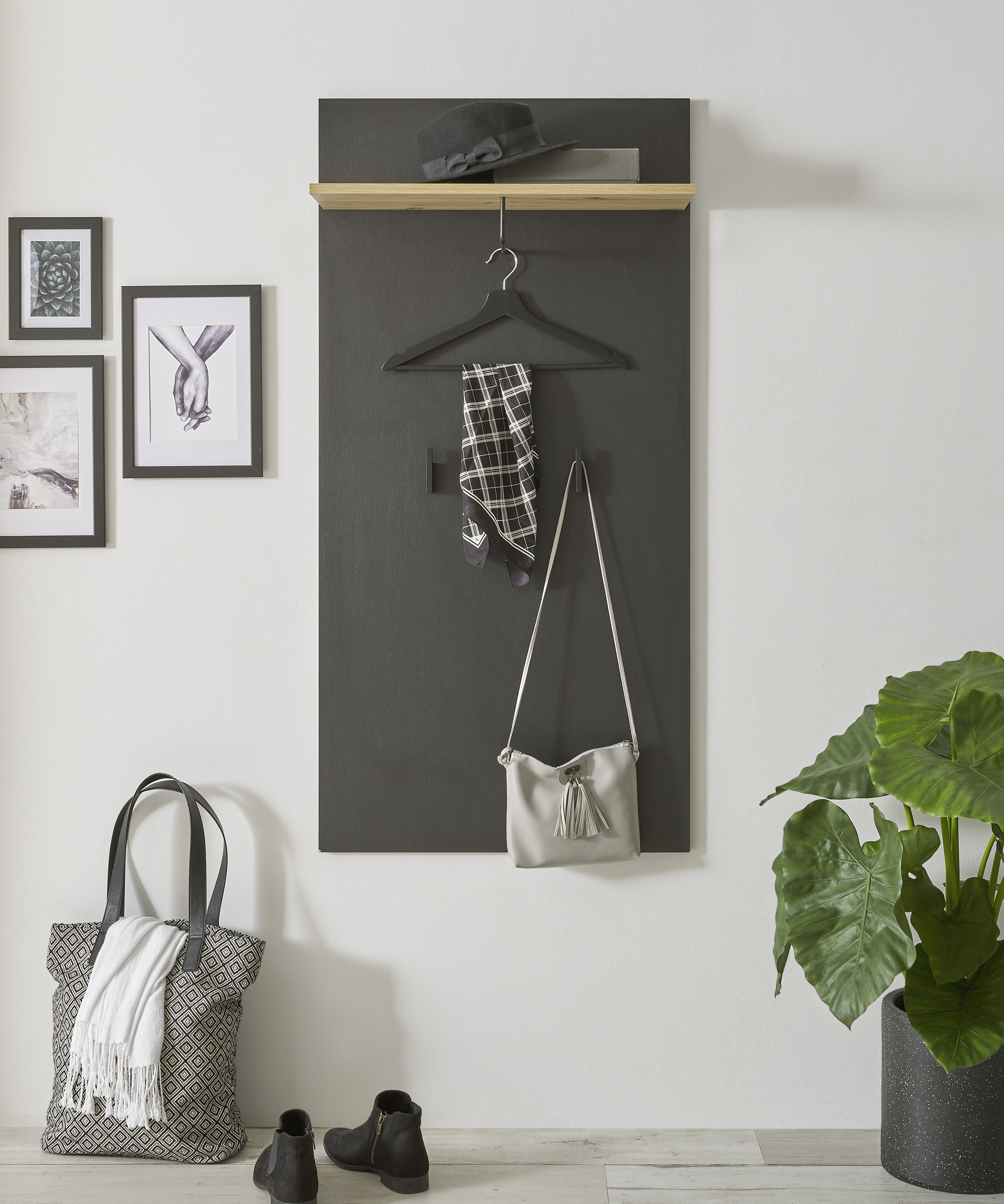 Paneel Volano Garderobenpaneel Wandpaneel Wandboard Garderobe Flur Flurgarderobe