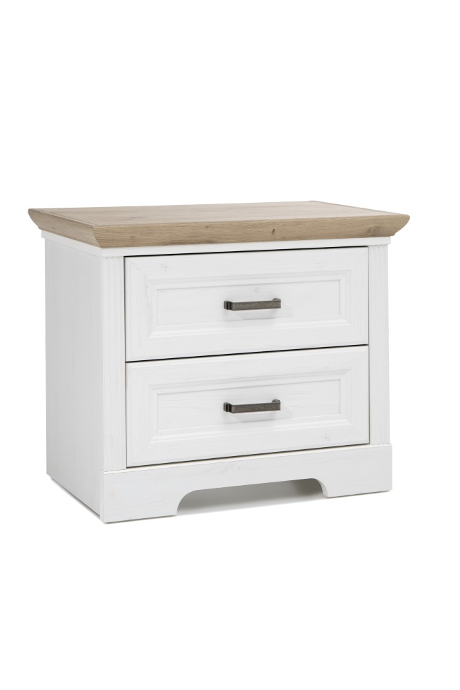 Nachtkommode Jasmin Anderson Pine Nb. Artisan Eiche Nb. 2 Schubkästen MDF Nachtkommode Jasmin Anderson Pine Nb. Artisan Eiche Nb. 2 Schubkästen MDF
