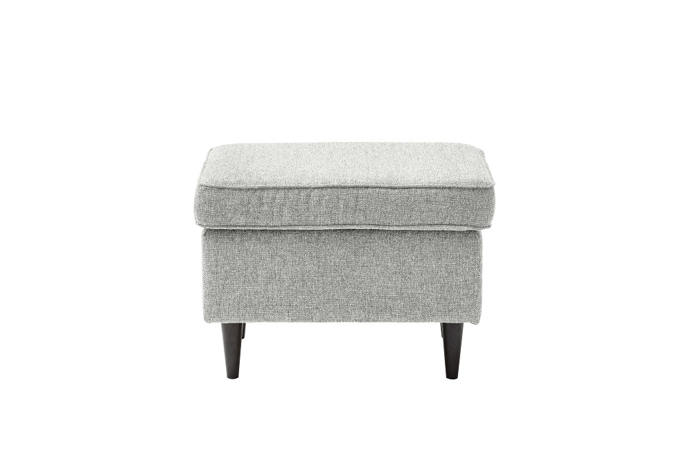 Hocker Oskar Grau Sitzhocker Fußhocker Wohnzimmerhocker Hocker