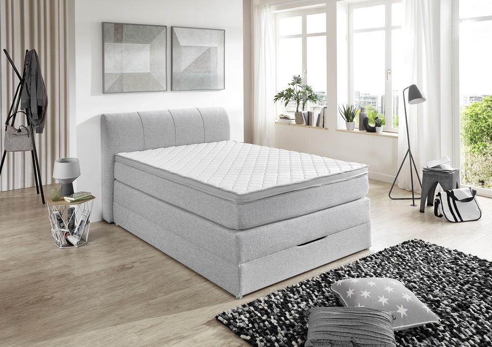 Boxspringset BX1440 Bett Boxspringbett Schlafmöglichkeit Schlafbett Gästebett Jugendbett