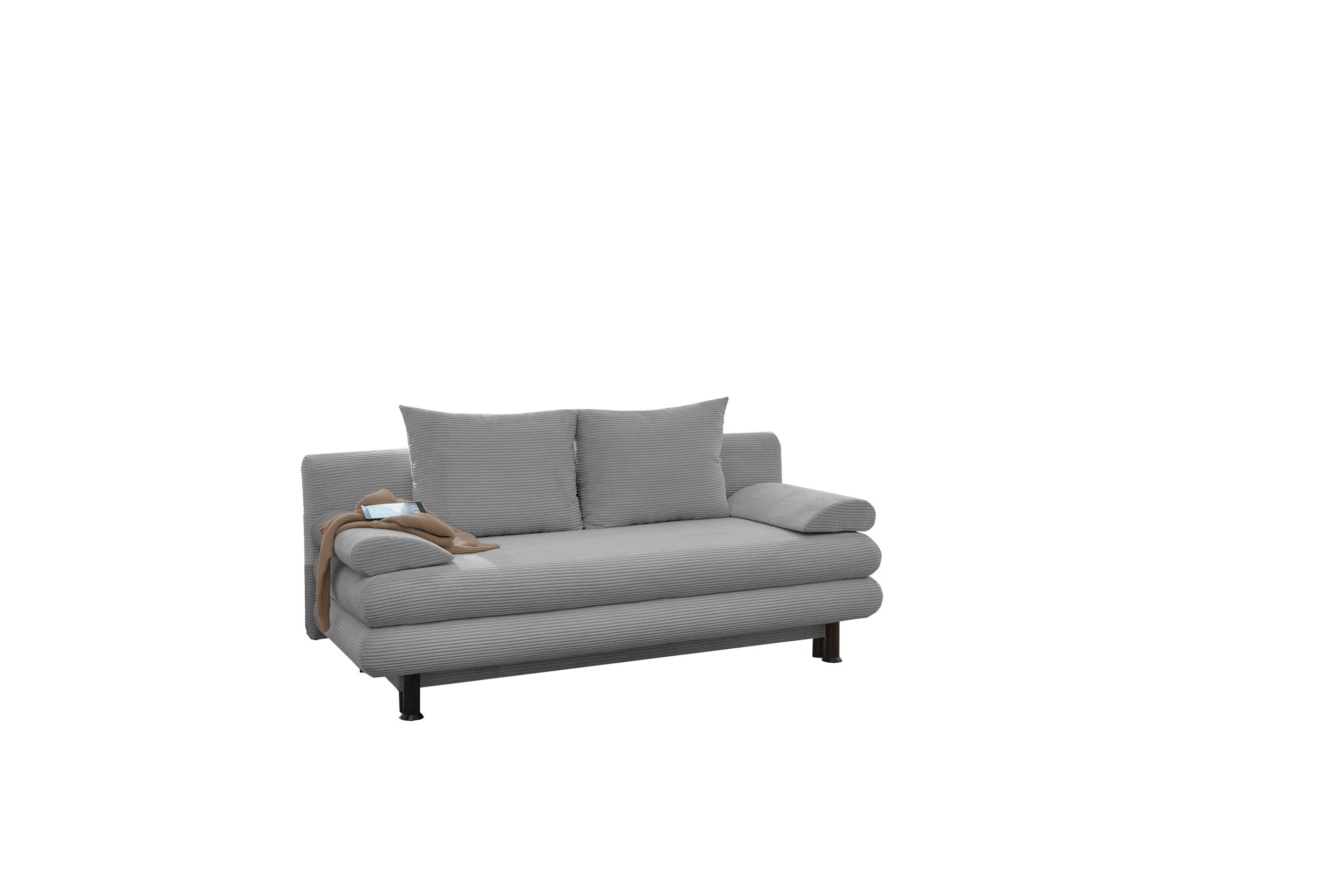 Funktionssofa Bern Wohnzimmersofa Sofa Couch Schlafsofa Wohnzimmercouch Grau