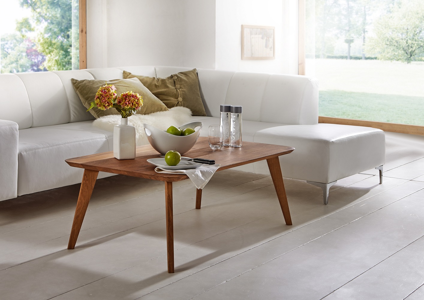 Couchtisch Olpe Wildeiche massiv geölt eckig 110 × 65 Stubentisch Wohnzimmer Couchtisch Olpe Wildeiche massiv geölt eckig 110 × 65 Stubentisch Wohnzimmer