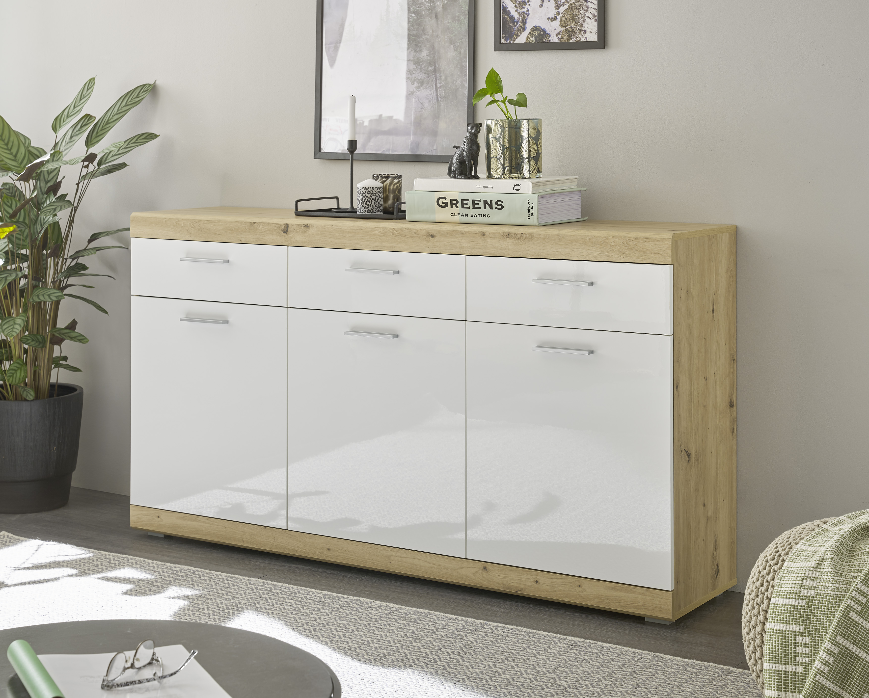 Sideboard Nola Schrank Kommode Wohnzimmer Wohnzimmerschrank