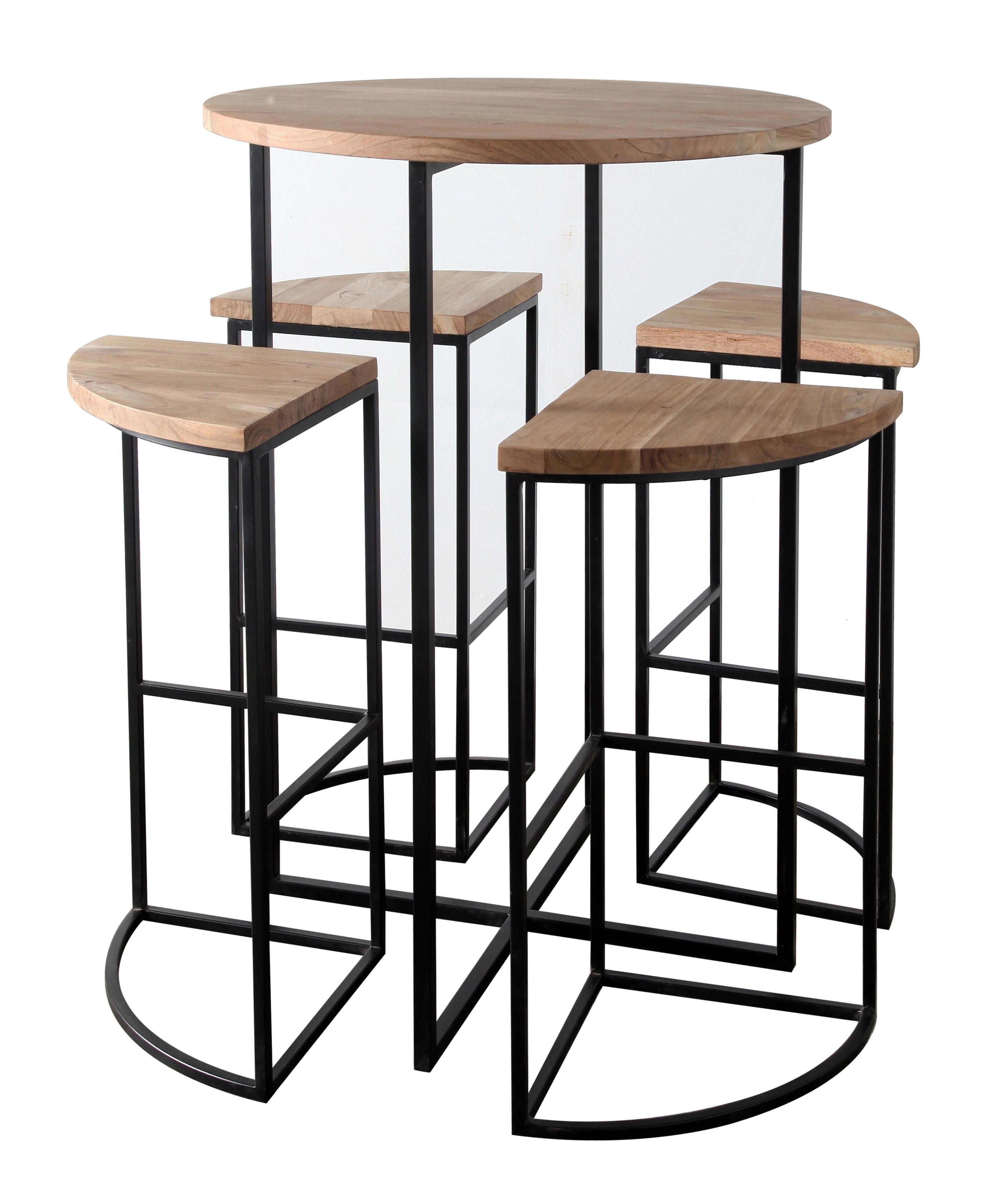 Bartisch Kite 2263 Tisch Bar Bistrotisch Tischset Bartischset Stühle Stuhl Barstuhl Modern