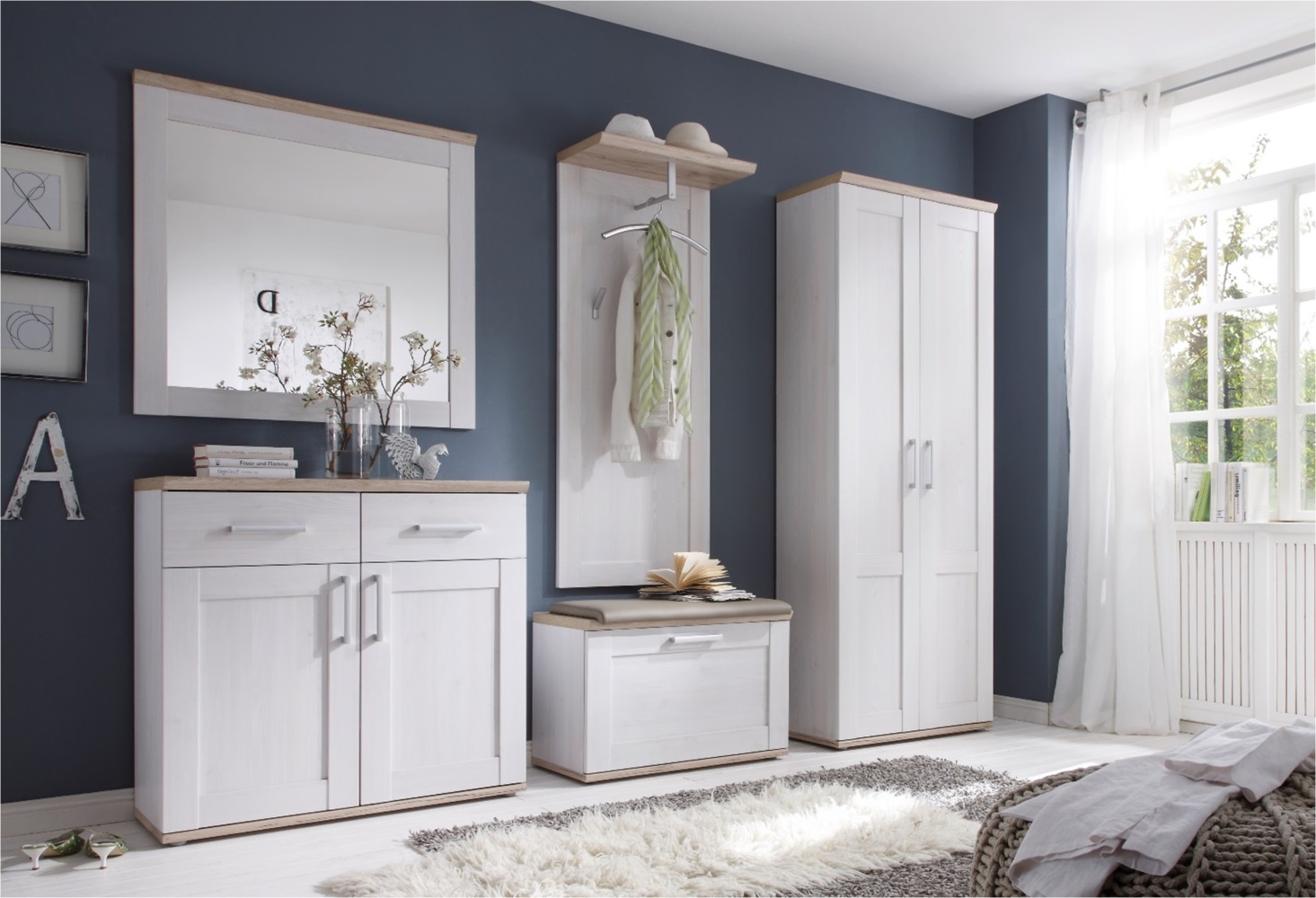Garderoben Paneel Romance Sibiu Lärche Wandgarderobe Wandpaneel Kleiderhaken Garderoben Paneel Romance Sibiu Lärche Wandgarderobe Wandpaneel Kleiderhaken