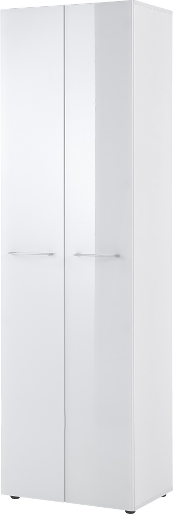 Garderobenschrank Scalea Weiß MDF Schrank Mehrzweckschrank Garderobenmöbel Diele Garderobenschrank Scalea Weiß MDF Schrank Mehrzweckschrank Garderobenmöbel Diele