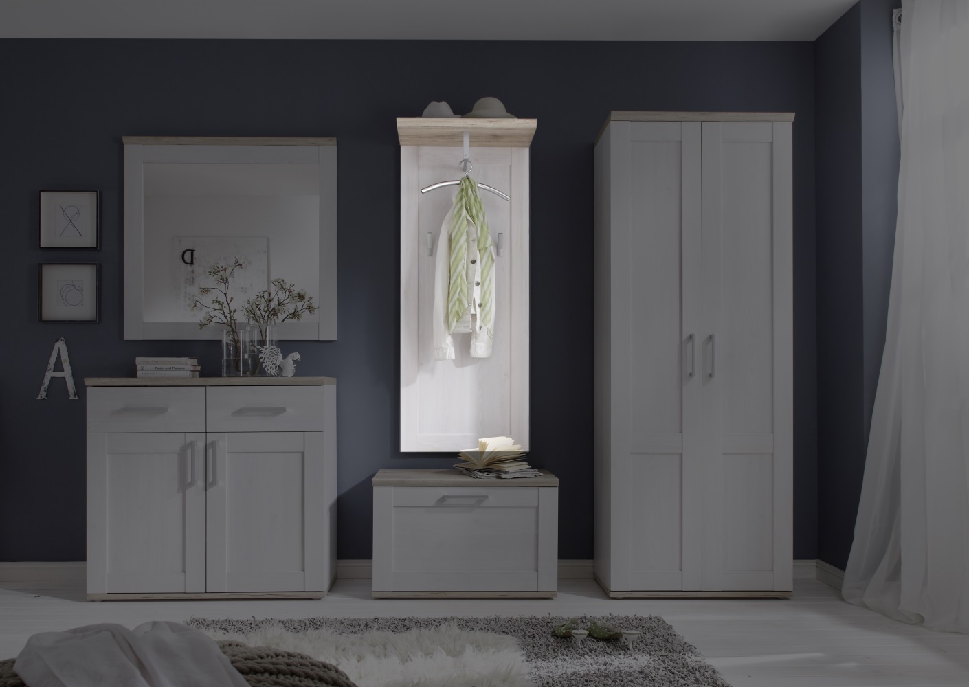 Garderoben Paneel Romance Sibiu Lärche Wandgarderobe Wandpaneel Kleiderhaken Garderoben Paneel Romance Sibiu Lärche Wandgarderobe Wandpaneel Kleiderhaken