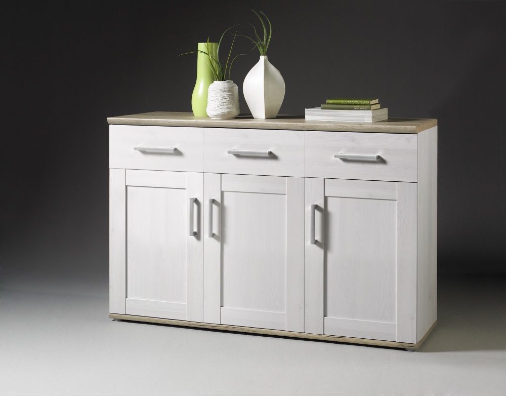 Sideboard Romance Anrichte Kommode Schrank Sibiu Lärche San Remo hell