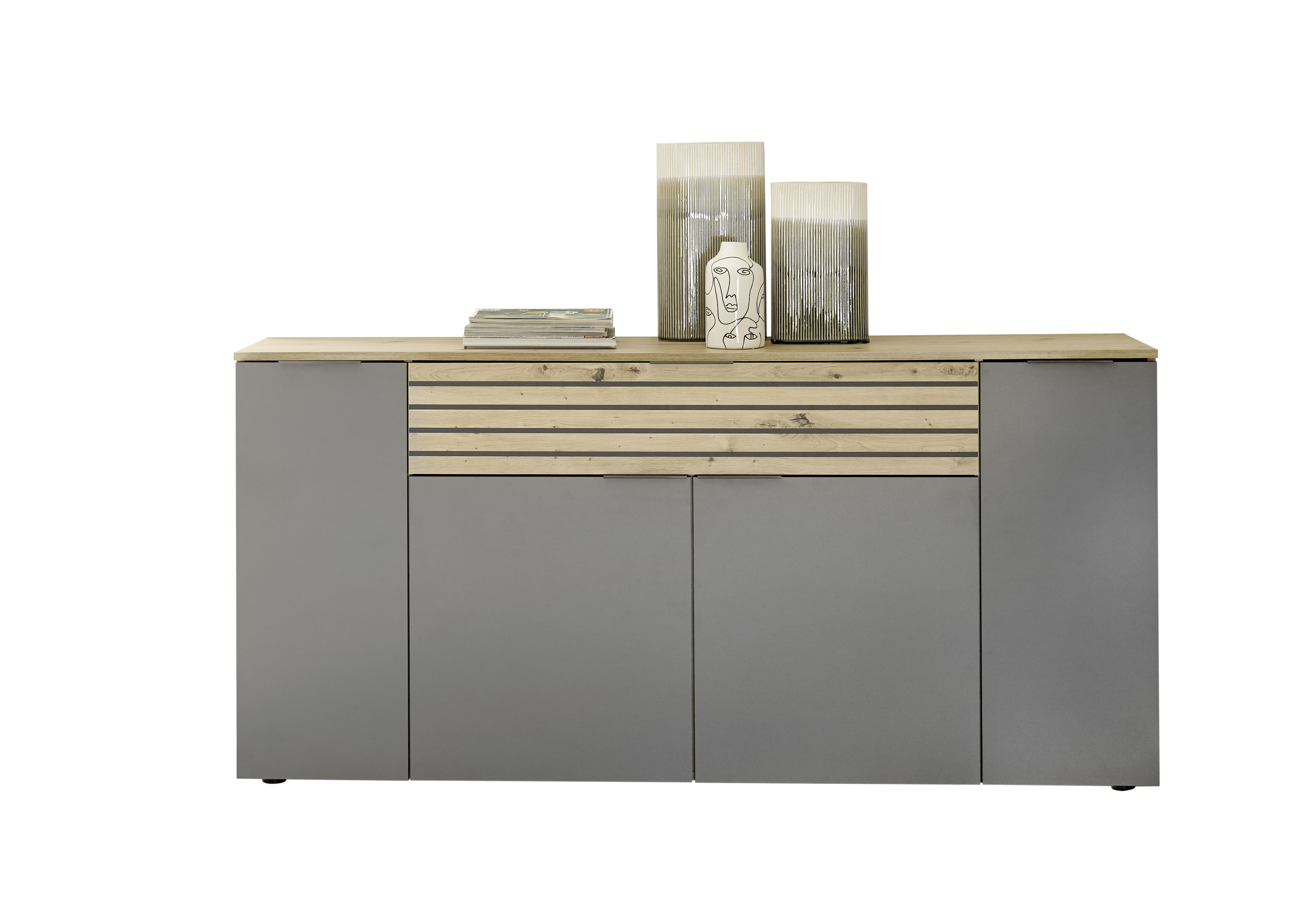 Sideboard BZ 5110 Kommode Wohnzimmerkommode Schrank Anrichte Wohnzimmerschrank