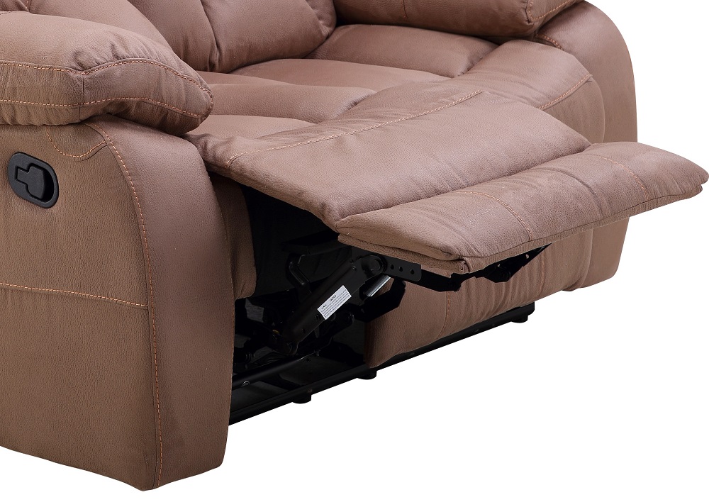 FM-394-2 Couch Hellbraun mit Relaxfunktion, Relaxcouch, Einzel Klappbare Relaxsitze FM-394-2 Couch Hellbraun mit Relaxfunktion, Relaxcouch, Einzel Klappbare Relaxsitze