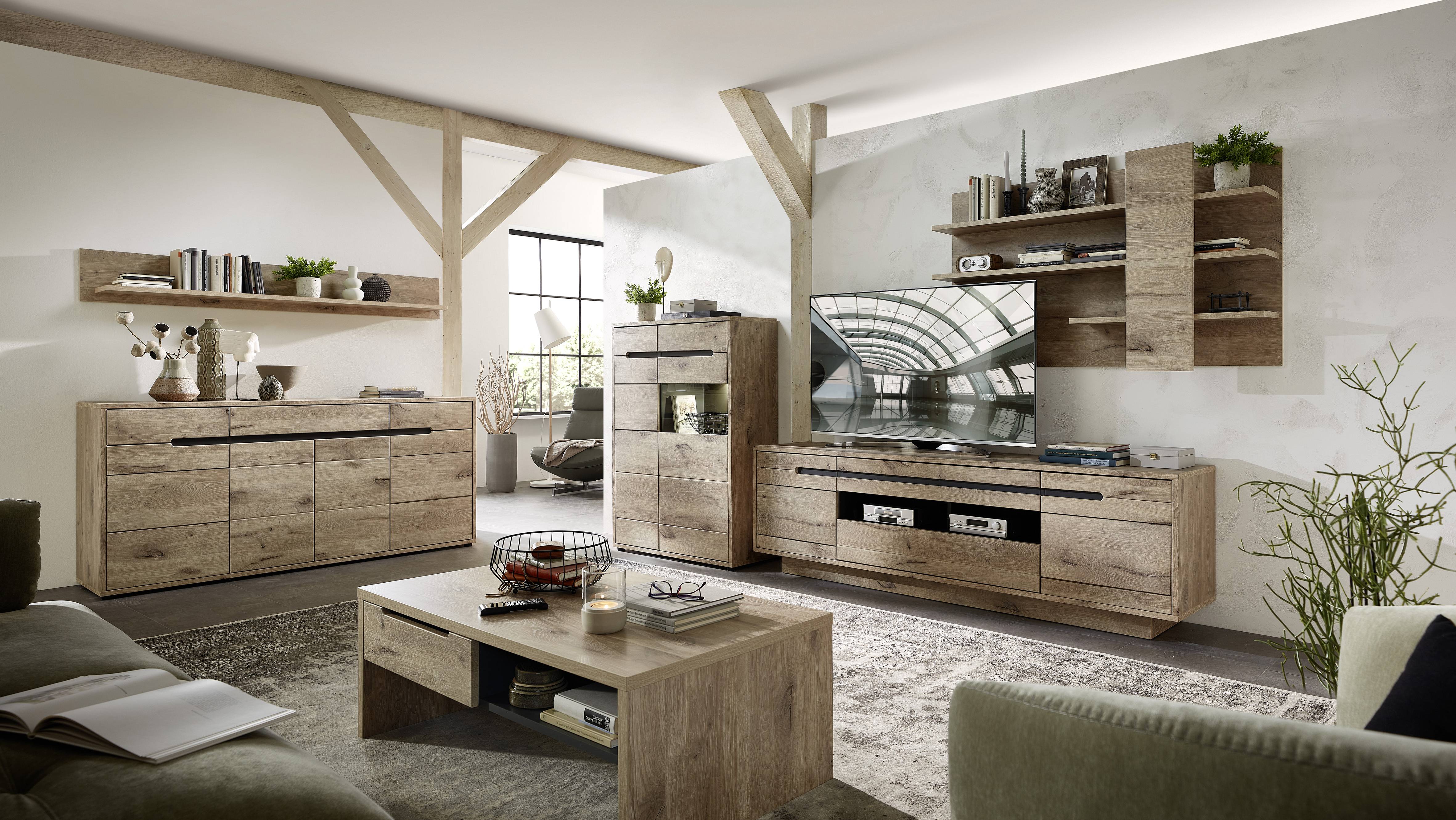 Sideboard Bellano Wohnzimmerschrank Wohnzimmer Anrichte Schrank Wohnzimmeranrichte