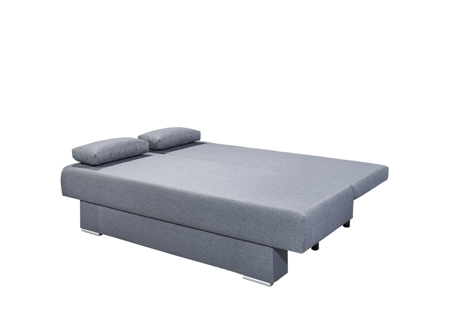 Schlafsofa Melanie Anthrazit Mint inkl. Kissen Couch Funktionssofa Sofa