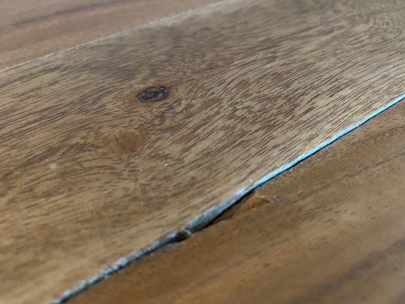 Esstisch TI-0485 Mangoholz Massiv Eisen 220x100 Schwarz U-Fuß Esszimmer Küche