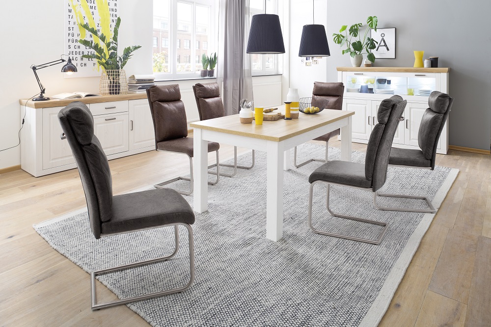 Schwingstuhl Pia Sand Esszimmerstuhl Wohnzimmerstuhl Küchenstuhl Stuhl Eszimmer