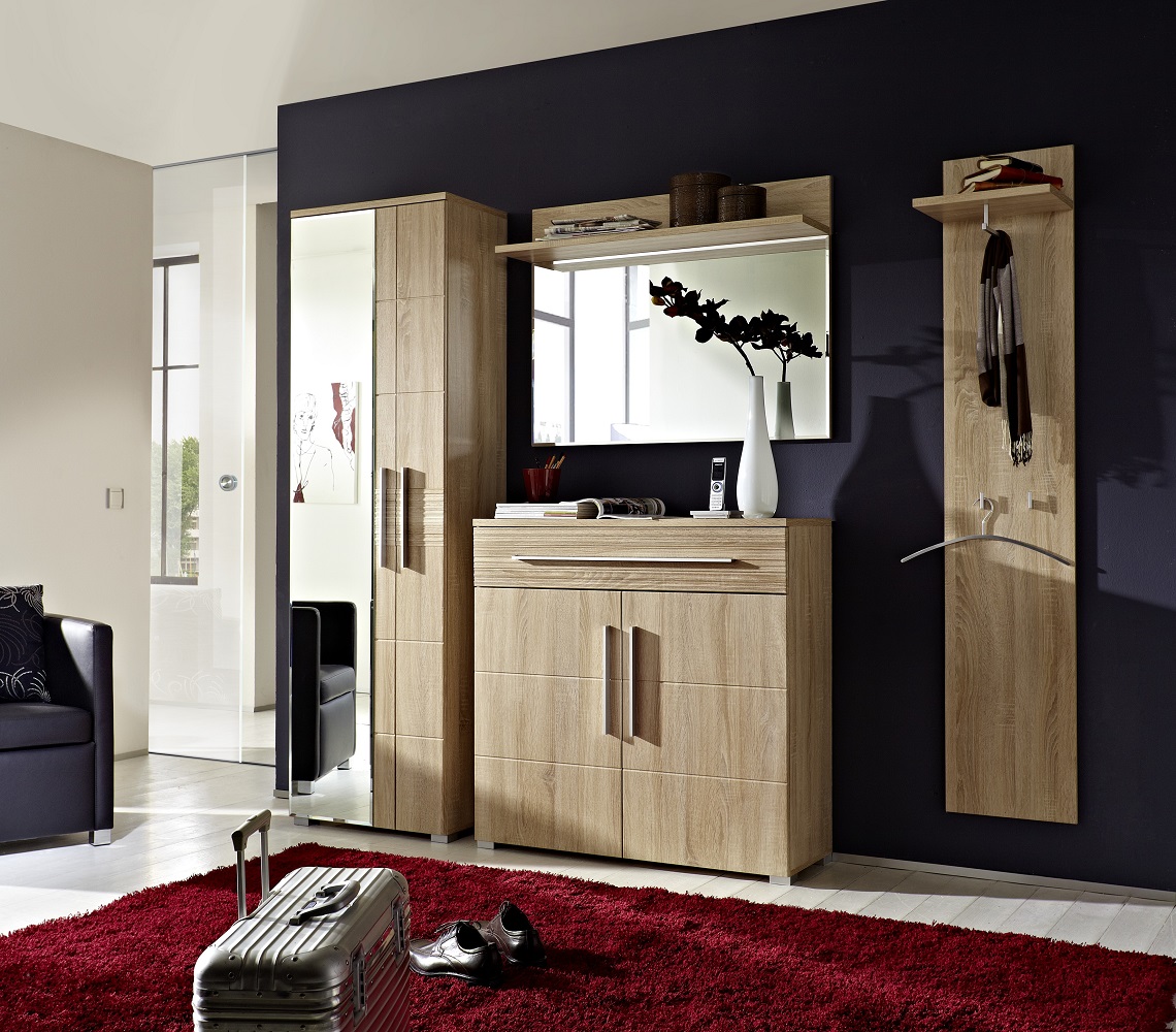 Spiegelschrank Point aus Sonoma Eiche Wohneingang Zeitloses Design Wohnraum Spiegelschrank Point aus Sonoma Eiche Wohneingang Zeitloses Design Wohnraum